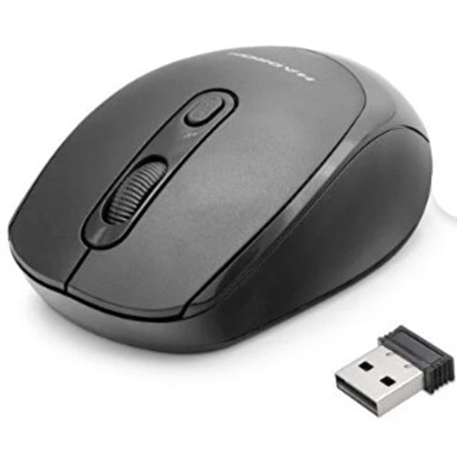 Hadron HDX3406B 800/1600 Dpi Wireless Kablosuz Mouse Mavi