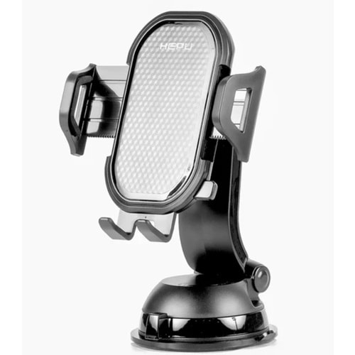 Hepu HP-A05 Uzayan Ayarlanabilir Cam ve Torpido İçin Kademeli Vantuzlu Araç İçi Telefon Tutucu