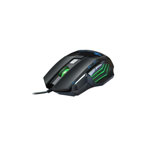 Hadron HDG30 USB 600/3600 DPI Ledli Kablolu 7D Oyuncu Mouse