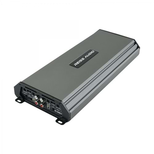 Reiss Audio RS-Q4080.4 Class AB 4x80 Watt 4 Kanal Oto Anfi - Gri