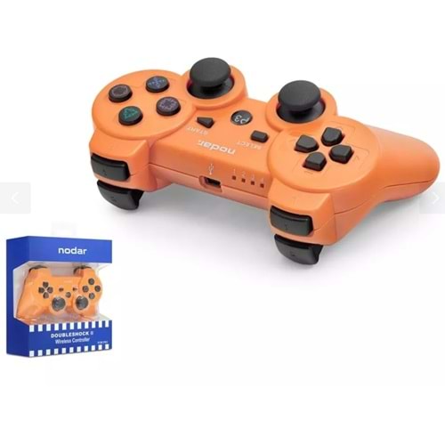 Nodar ND600K Wireless Ps3 Gamepad Turuncu