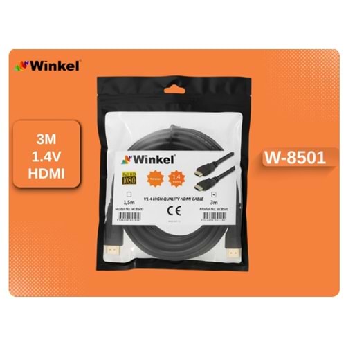 Winkel W-8501 1.4V 1080P 3 Metre Hdmı Kablo