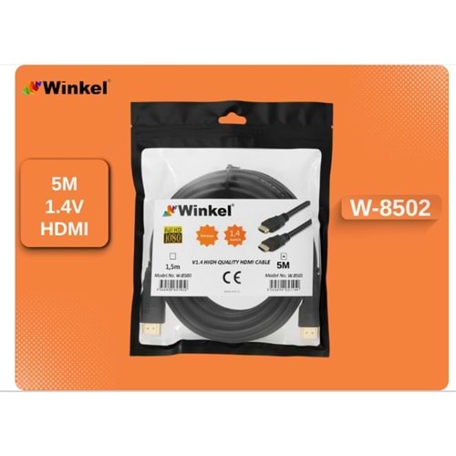 Winkel W-8502 1.4V 1080P 5 Metre Hdmı Kablo