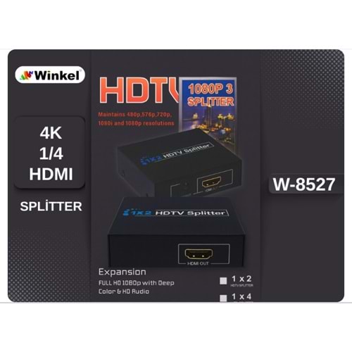 Winkel W-8527 1/4 4K Hdmı Splitter Dağıtıcı