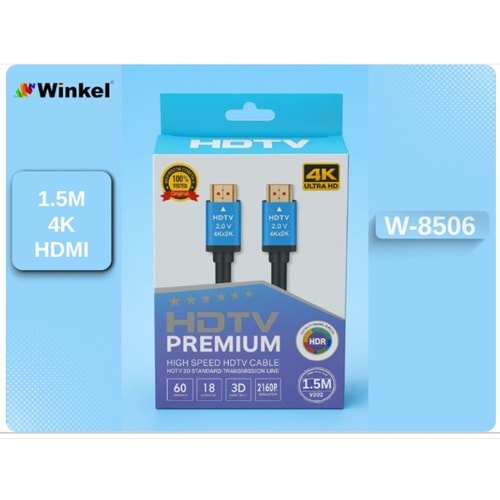 Winkel W-8506 1.4V 1080P Kutulu 1.5 Metre Hdmı Kablo