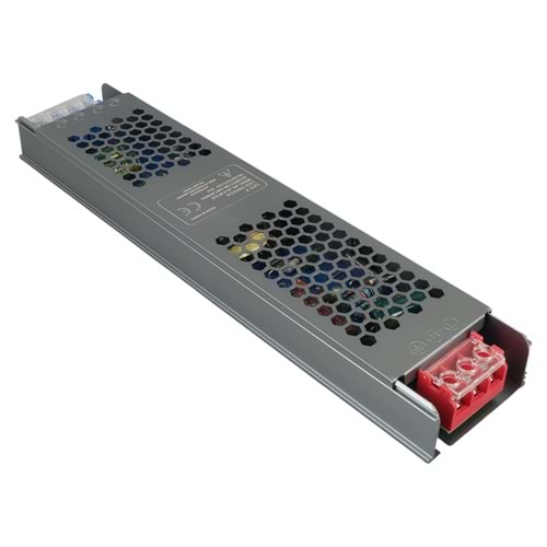 Ledx ALN-M1233 12 Volt 33 Amper 240x24x12mm Ultra Slim Metal Kasa Adaptör
