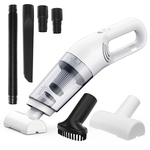 Powermaster ELS24 Kablosuz Şarjlı 50W 4000mAh 6000PA Taşınabilir Ev Ve Araç El Süpürgesi - 26443