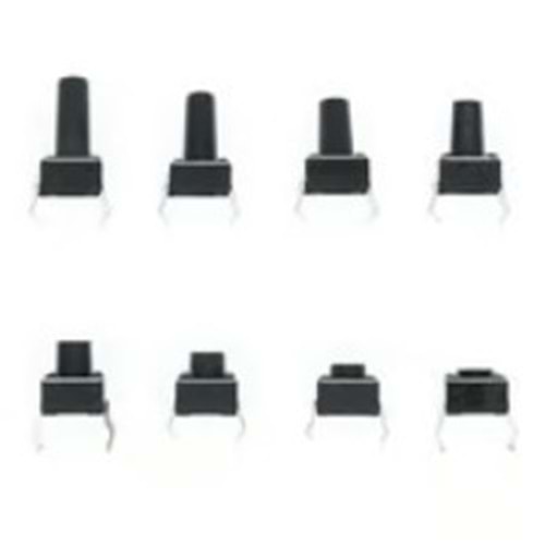 IC-200 6x6 11mm Buton 5 Li Paket Halinde