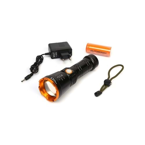 Powerdex PD-6682 15 Watt Profesyonel Şarjlı El Feneri