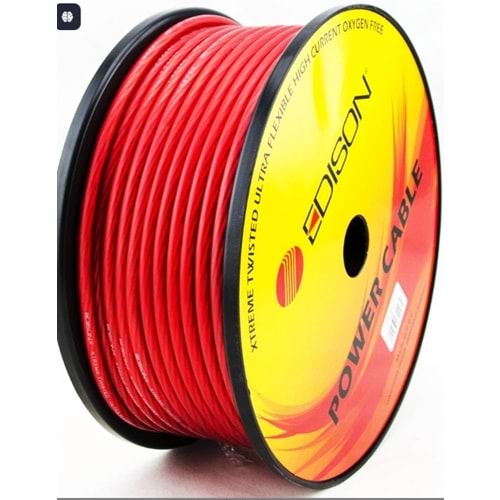 Edison PRO-8GA Hoparlör Güç Kablosu - Metre