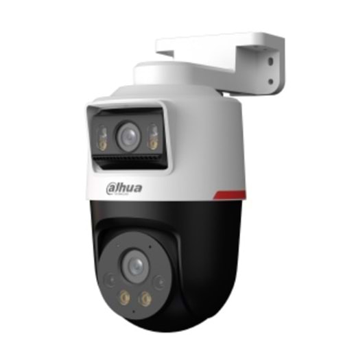 Dahua DH-IPC-PTS2249B-E2-S-PV-LED-0360B-PRO 2+2 MP WizColor Active Deterrance Dual-lens Fixed-focal Pan & Tilt WizSense Network Kamera