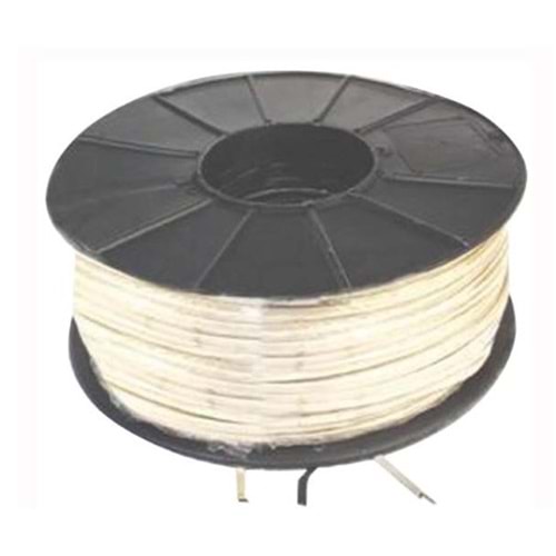 Swat KABLO2CB 2x7x0.15 Köken Telefon Hat Kablosu Beyaz - Metre