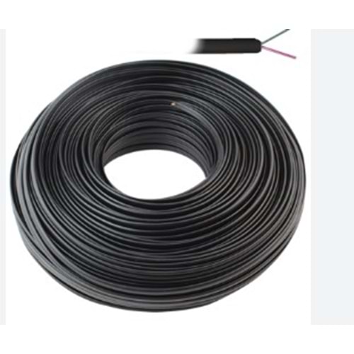 Swat KABLO2CS 2x7x0.15 Köken Telefon Hat Kablosu Siyah - Metre