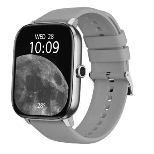 Bix SW03 2.01” TFT BT 5.2 Telefon Görüşme IP67 Akıllı Saat Gri