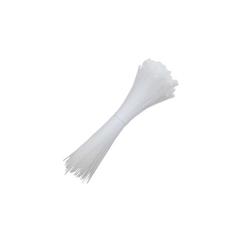Çetsan 03615-1 3.6X150mm 15cm Kablo Bağı Beyaz - 100 Lü Paket Halinde