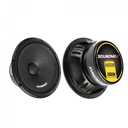 Soundmax SX-M62BN 280 Watt Max Power 13cm Midrange 2 Li Paket Halinde