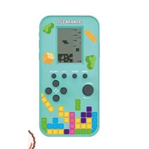 Magicline Nostaljik El Atarisi Tetris Gameboy Karışık Renklerde