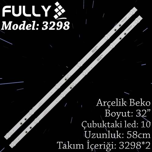 Fully SET-3298 Arçelik 32'' Tv Bar Led Takımı
