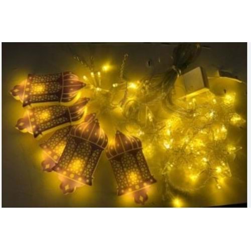 Magicline SNC-709-3 Animasyonlu Kandil Yıldız Set Led Perde Yılbaşı Süsü 60-90 Cm -3 Metre