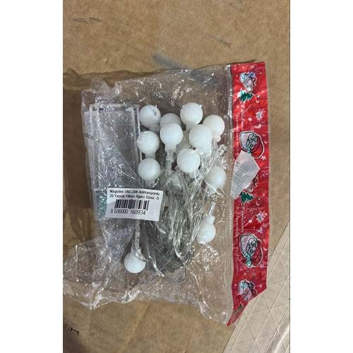 Magicline SNC-306 Animasyonlu 20 Yaprak Yılbaşı Ağacı Süsü -5 Metre