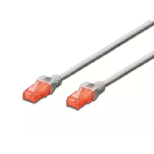 Ager AC-600-LA50 U/UTP 0.5m Gri Cat 6 Kablo