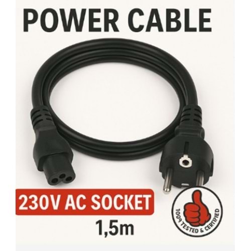 Winkel W-8514 1.5 Metre Yonca Power Kablo