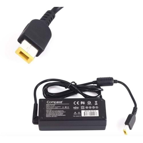 Compaxe CLI-604 20 Volt 2.25 Amper USB Uçlu Notebook Adaptör