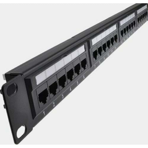 OJC FBR CAT6 UTP 24 Port Patch Panel Dolu
