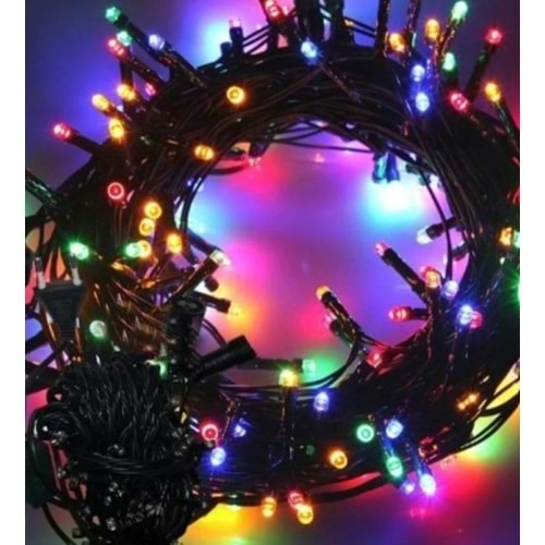 Magicline SNC-209 Animasyonlu Rgb Yılbaşı Ağacı Süsü 10 Metre 100 Ledli Siyah Kablolu Fiş Tipi SNC-209 3200K