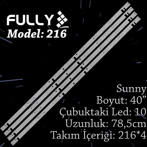 Fully SET-216 Sunny 40