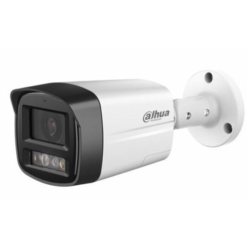 Dahua IPC-HFW2449TL-S-PRO 4MP WizColor 3.6mm Lens H265+ 50Mt Gece Görüşü IP67 Dahili Mikrofon PoE Bullet IP Kamera