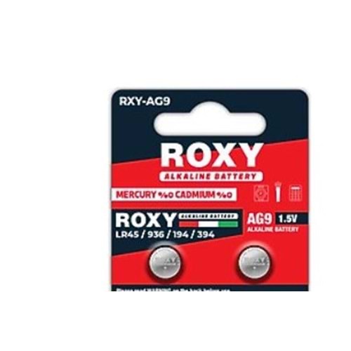 Roxy Ag9 Lr45/LR936/194/394 56mAH Alkalin 10 Lu Düğme Pil
