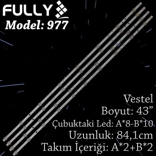 Fully SET-977 Vestel 43