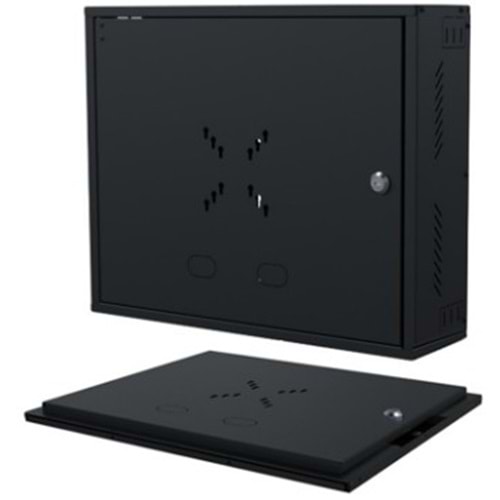 TRKlink DVR-M XVR Box Siyah Demonte Rack Kabin 450x350x100mm