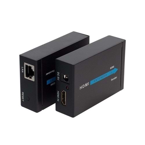 Herz 18232 Hdmı to Cat5/Cat6 Extender 60 Metre Uzatıcı