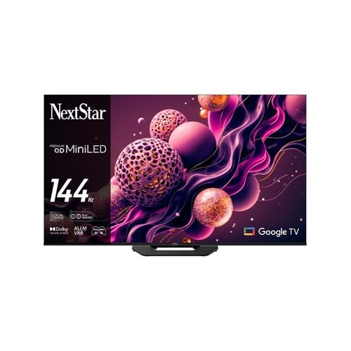 Next YE-65IDWP14 65'' 165 Ekran 4K Ultra HD 144Hz Google Premium QD Super MiniLED TV