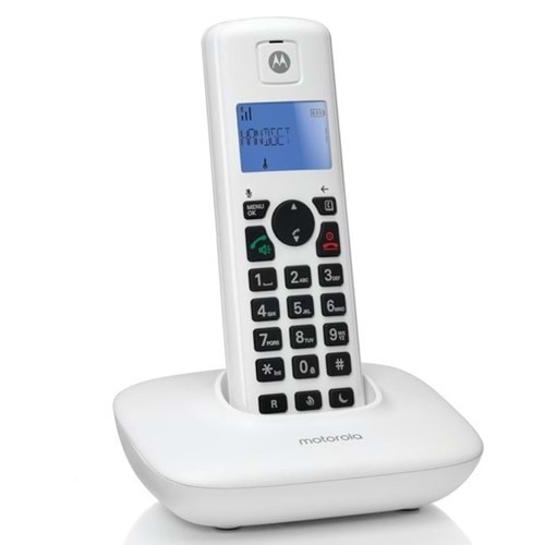 Motorola T401 Beyaz Telsiz Telefon
