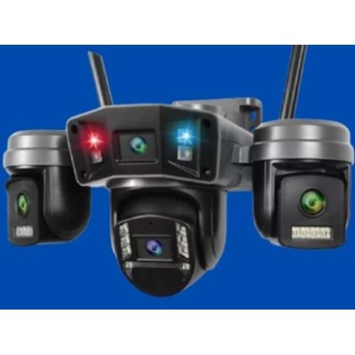 O-KAM Pro OK-203PLUSW 12 MP 4 Lens Wifi Ptz Kamera