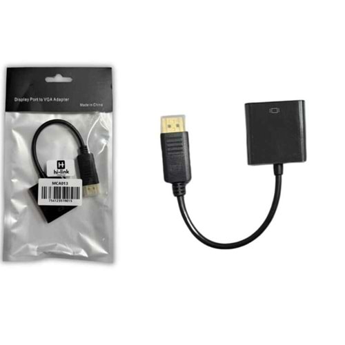 Hi-Link MCA013 Display Port to Vga Kablo