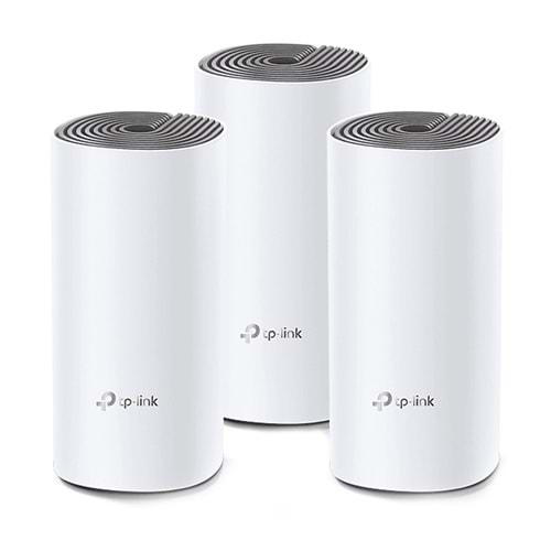 TP-Link AC1200 Deco E4 1200Mbps Mesh WIFI Sistemi (Üçlü)