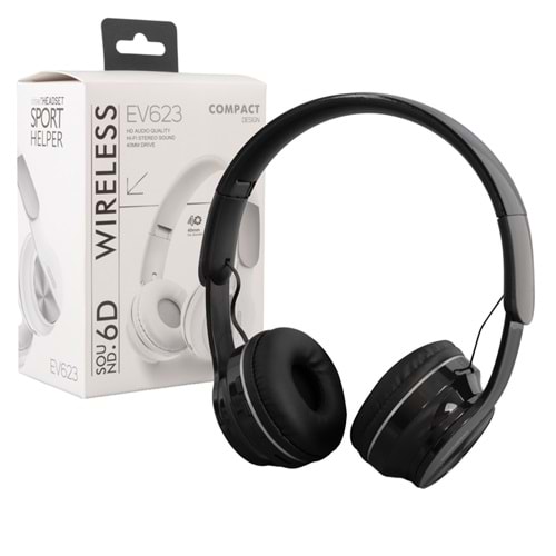 Magicvoice EV623 Kablosuz Bluetooth Kulaküstü Tasarım Kulaklık