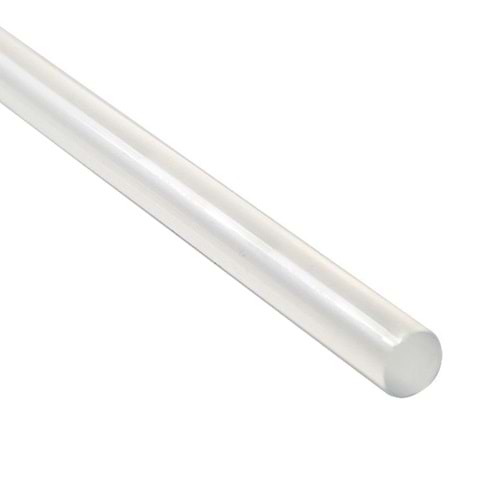 Şeffaf Kalın Mum Çubuk Silikon 12mm 30cm - 1347