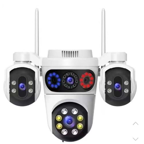 Esvision ES-704 4 Lens Çakarlı Wifi Kamera