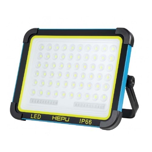 Hepu HP-L35 Güneş Enerjili Taşınabilir LED Çalışma Lambası – 150W Güç, 336 LED, IP66, Solar + USB Şarjlı, Mıknatıslı Taban
