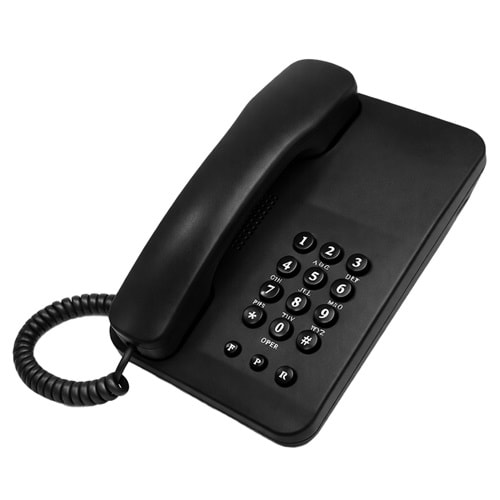 Telpaş KT-1020 Ekransız Kablolu Masaüstü Duvar Sabit Telefonu Ses Seviyesi Kontrollü Özellikleri