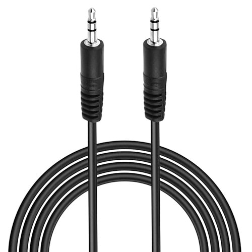 Powermaster PM-1843 Siyah 3.5Mm Erkek-Erkek 5 Metre Stereo Aux Ses Kablosu