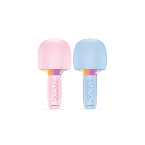 Venandin SPGMC-001 GlowMic Karaoke Mikrafon