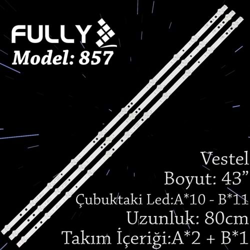 Fully SET-857 Vestel 43