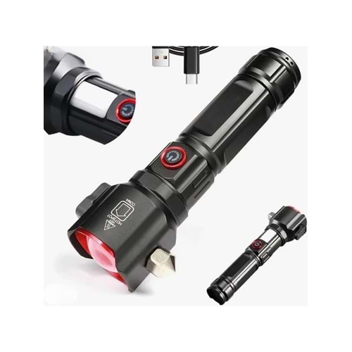 Gold Orion OR-2210-TG 1000 Lümen LED Şarjlı El Feneri