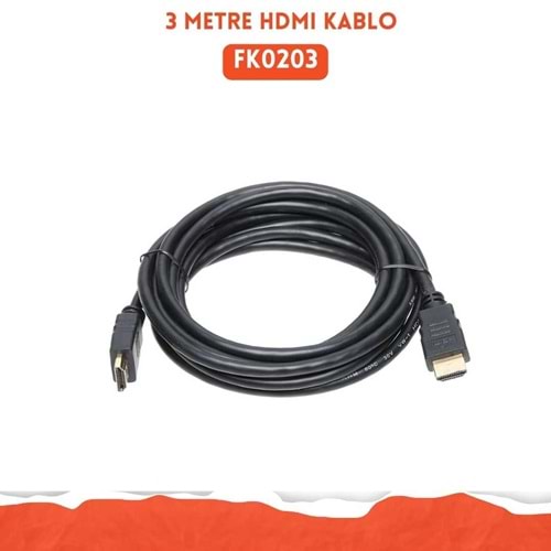 Hi-Link FK0203 3 Metre Hdmı Kablo